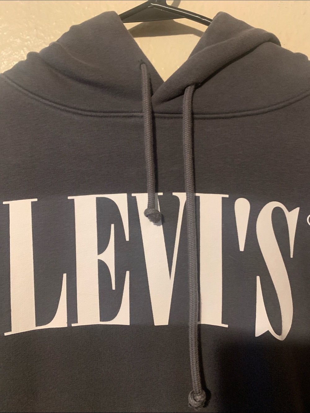 Dark grey Levi’s pullover hoodie 2XL - Picture 4 of 5